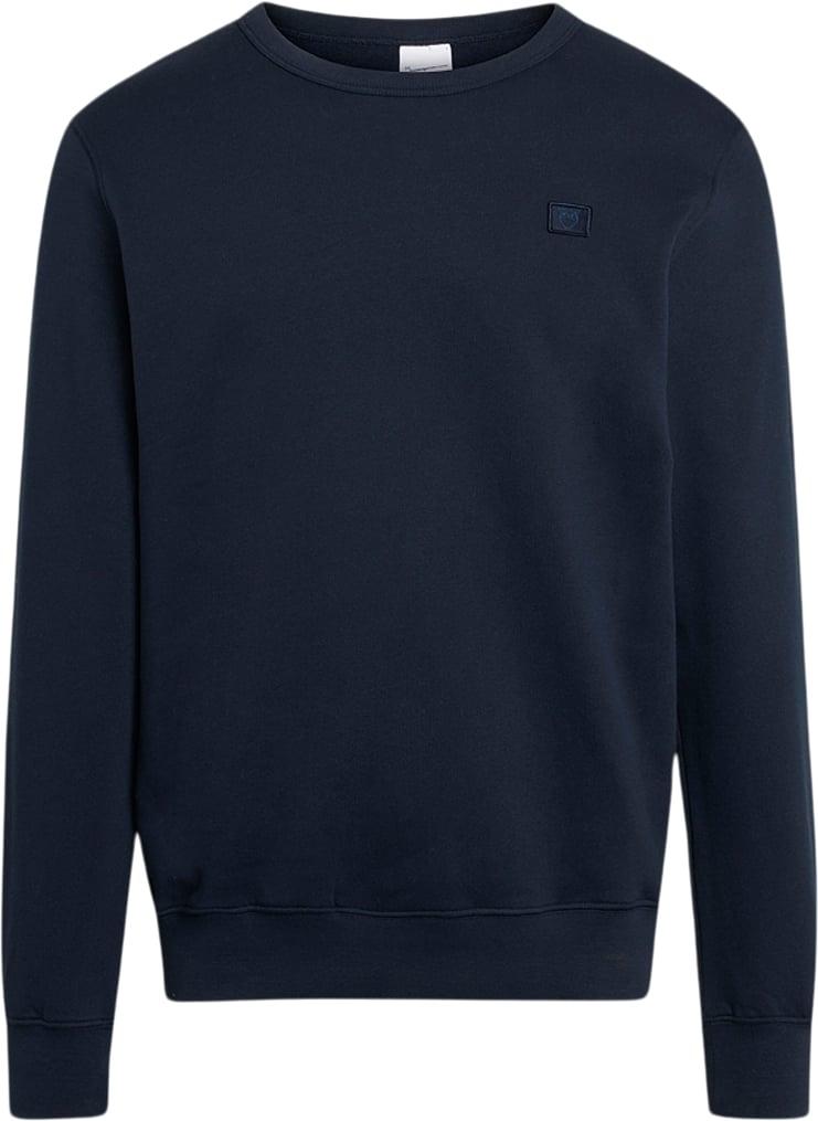 Erik Basic Badge Sweat Gots Vegan Black Friday Knowledge Cotton Apparel Tilbud