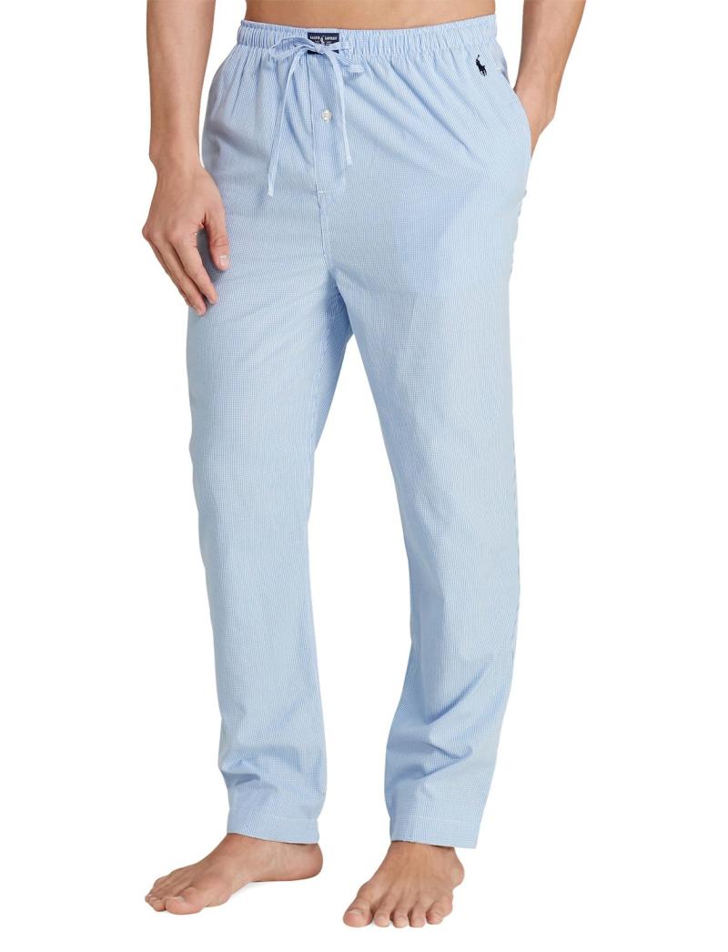 Gingham Bomulds Natbukser - Polo Ralph Lauren Tilbud