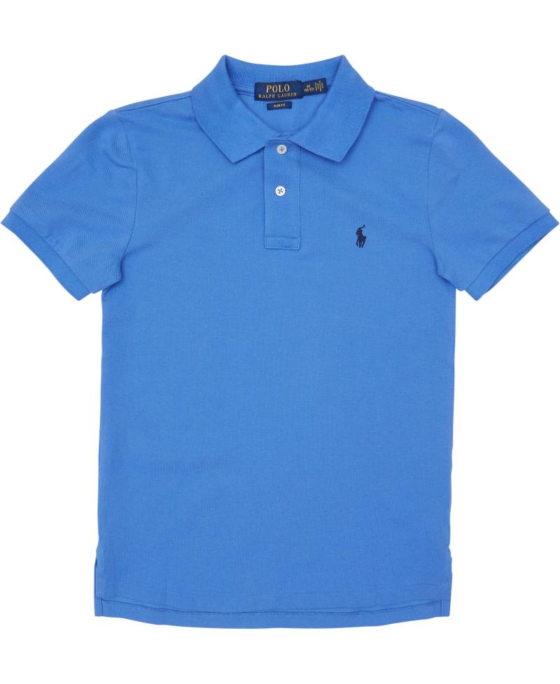 Custom Fit Cotton Mesh Polo Black Friday Polo Ralph Lauren Tilbud