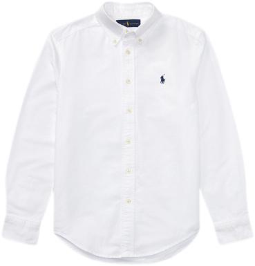 Slim Fit Oxford Skjorte fra Polo Ralph Lauren - Black Friday Tilbud
