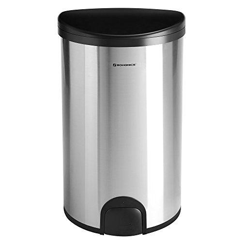 Affaldsspand med Fodsensor 50L i Rustfrit Stål - Black Friday!