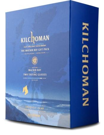 Kilchoman Machir Bay med 2 Smageglas - Black Friday Tilbud