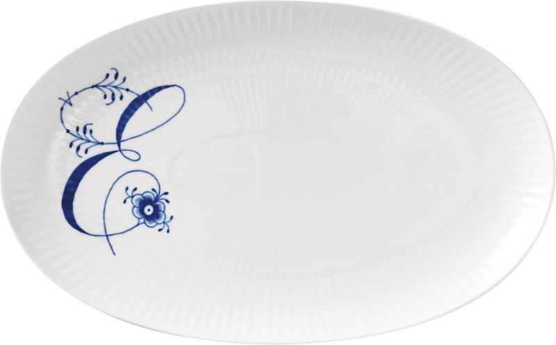 Alfabet Tallerken, E, 23,5 Cm - Royal Copenhagen Tilbud