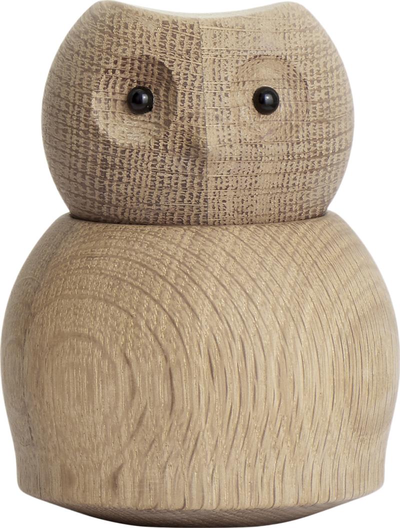 Andersen Ugle Stor - Dansk Designet Træfigur på Tilbud