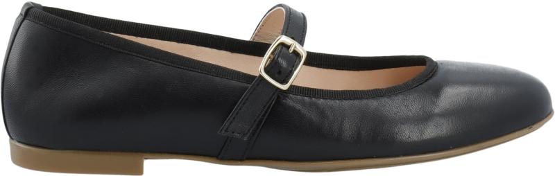 Biamadison Mary Jane Smooth Leather Black Friday Bianco Tilbud