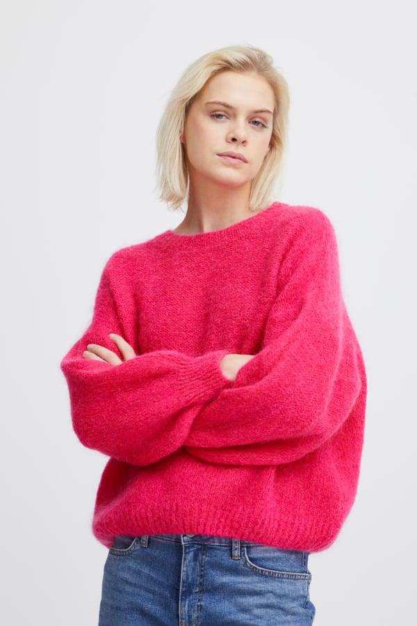 Ixmarita Ls Sweater - Black Friday Tilbud!