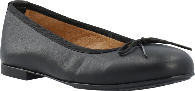 Caselvira Ballerina i Læder - Black Friday Tilbud!