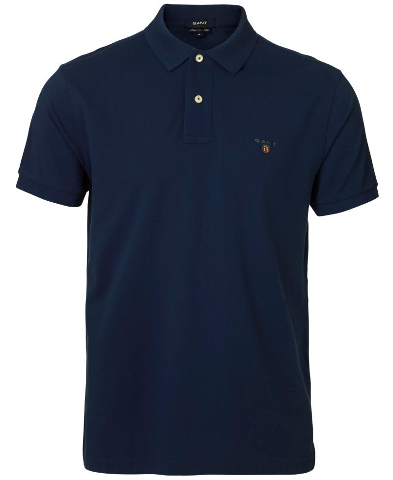 Gant Original Pique Ss Rugger - Black Friday Tilbud