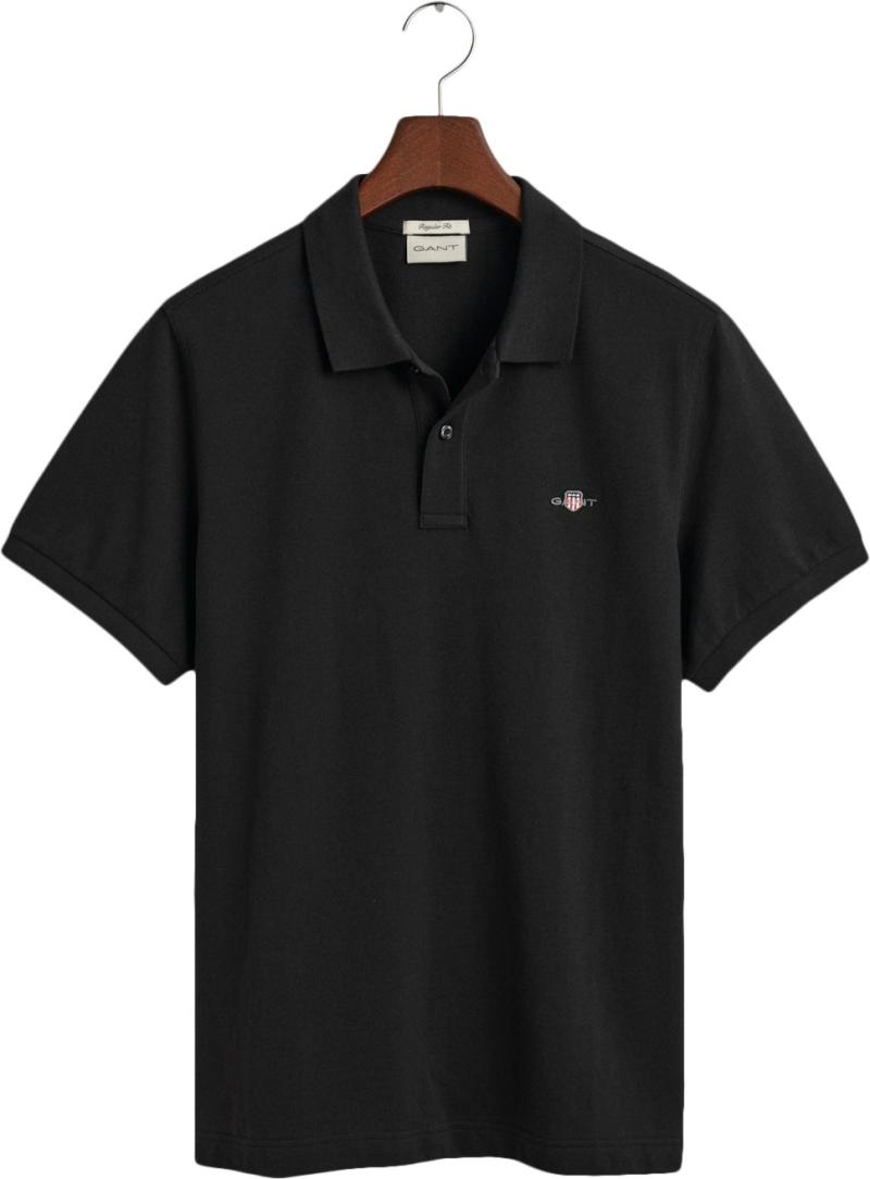 Reg Shield Ss Pique Polo Black Friday Gant Tilbud