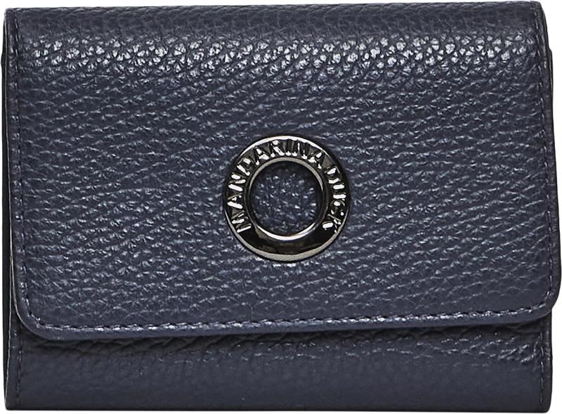 Mellow Leather Wallet   Dress Blue Black Friday Mandarina Duck Tilbud
