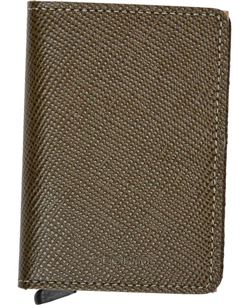 Slimwallet i Saffiano Læder - Black Friday Tilbud