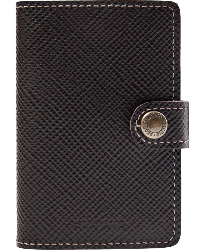 Miniwallet i Saffiano Læder - Secrid Tilbud Black Friday