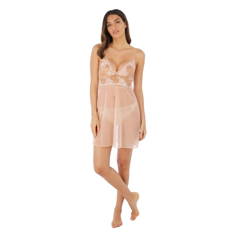 Lace Perfection Chemise We135009cac Black Friday Wacoal Tilbud
