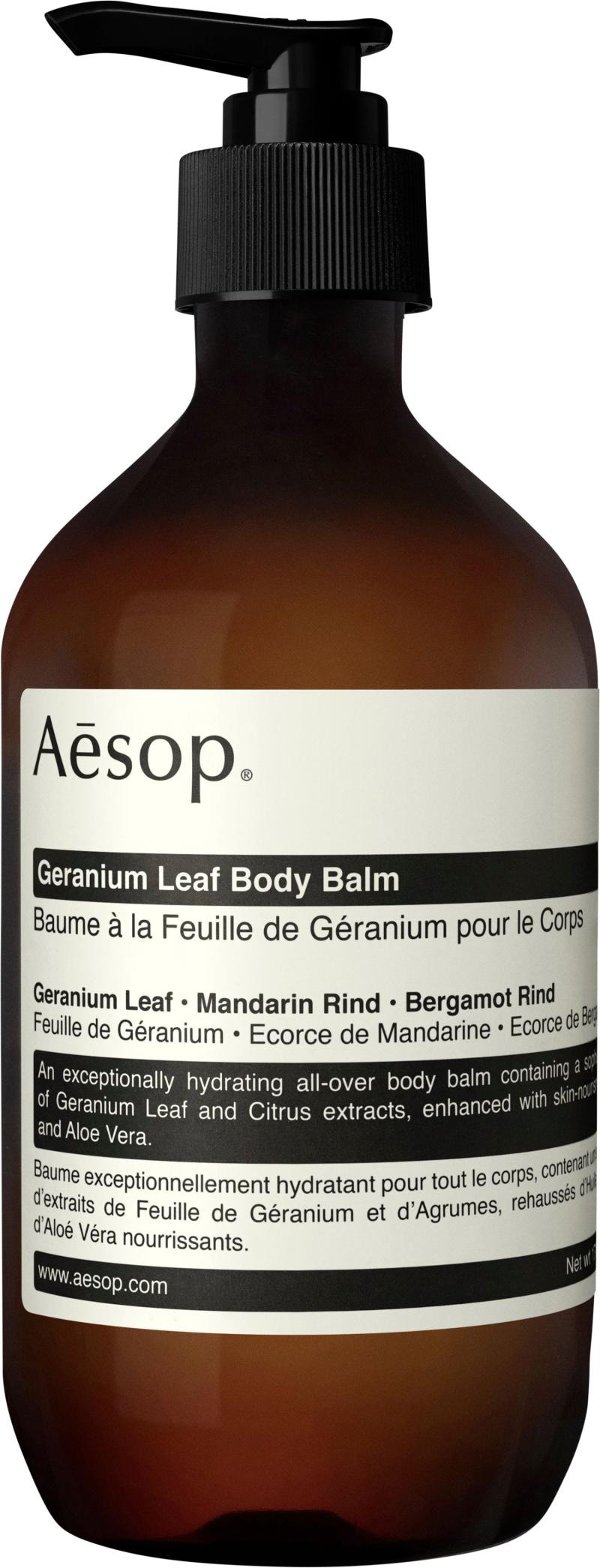 Geranium Leaf Body Balm Black Friday Aesop Tilbud