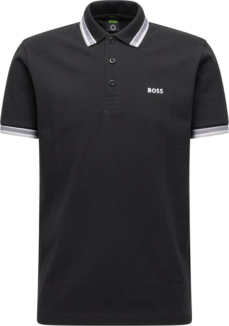 Paddy Sort Kortærmet Polo - Black Friday Tilbud