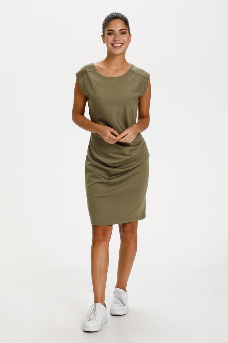 India Roundneck Dress Black Friday Kaffe Tilbud