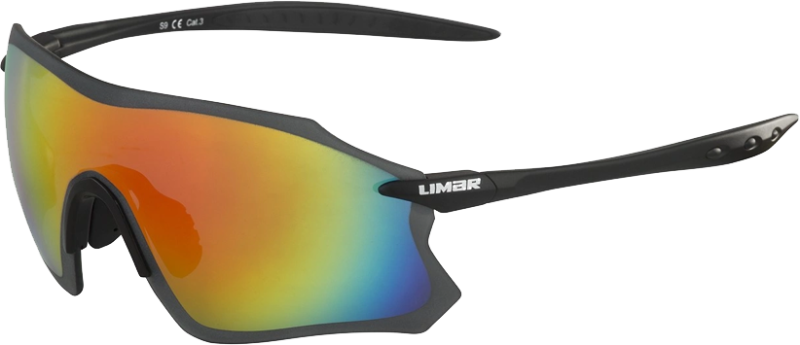 Limar S9 Polycarbonate Cykelbriller - Sort Black Friday Tilbud