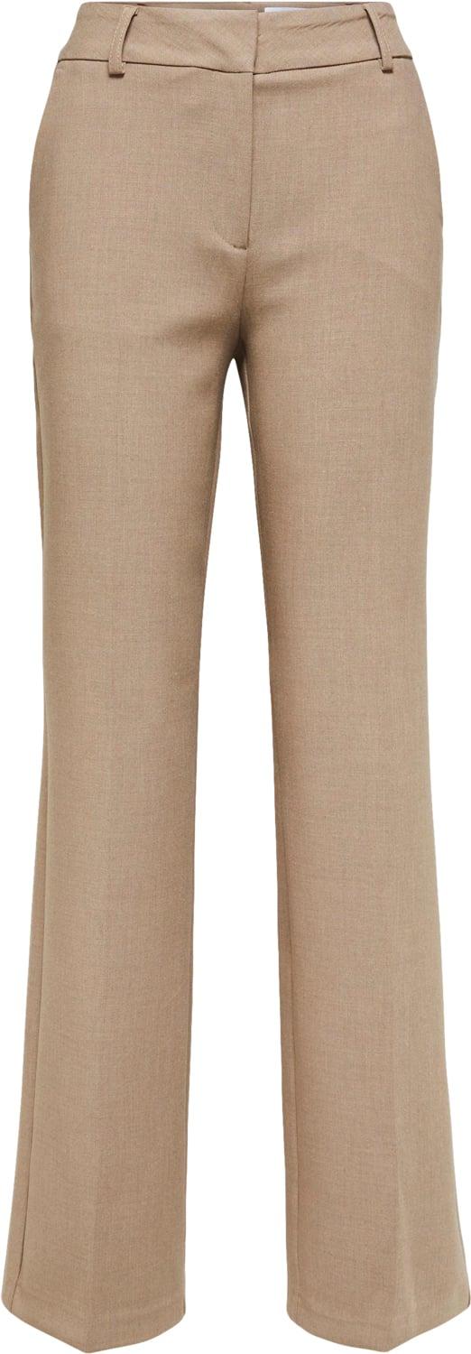 Wide Pants i Camel fra Selected Femme - Black Friday Tilbud