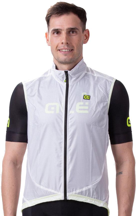 Ultra Let Vindtæt Vest - Hvid Black Friday Tilbud