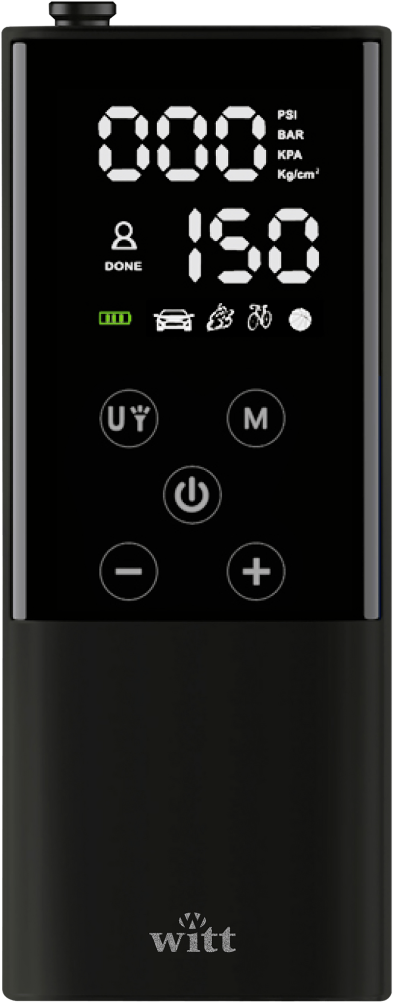 Witt Smart Touch Pump (150 Psi   10.3 Bar) Black Friday Diverse Tilbud