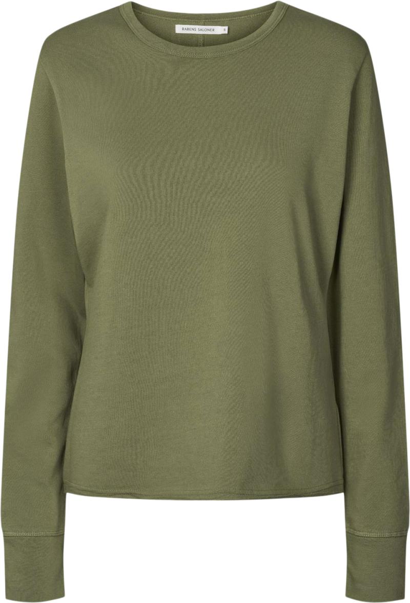 Let lys stræk crew neck top Hila - Black Friday tilbud
