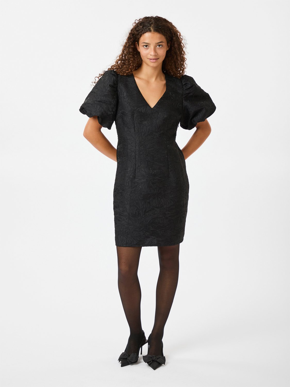Sika Brocade Kjole - Black Friday Tilbud!
