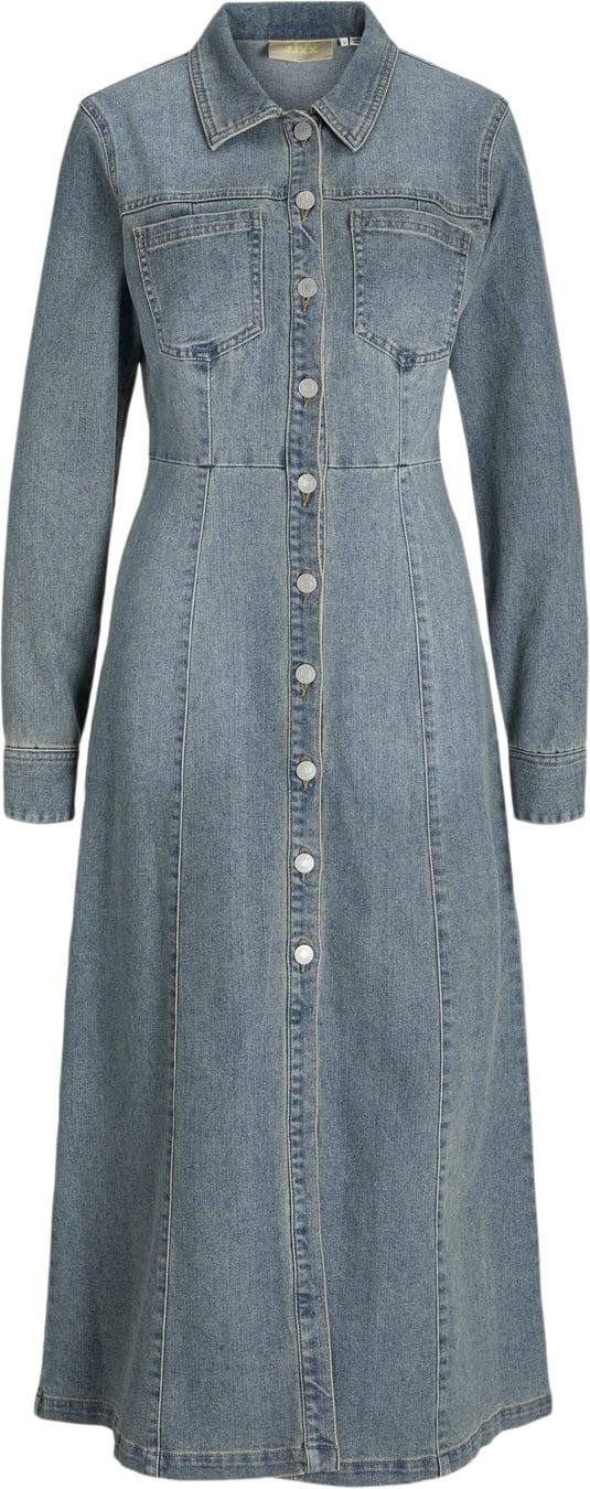 Jxastra Lang Denimkjole - Black Friday Tilbud