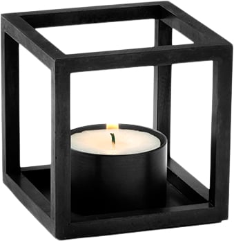 Kubus T, Lysestage, Sort - Black Friday Tilbud!