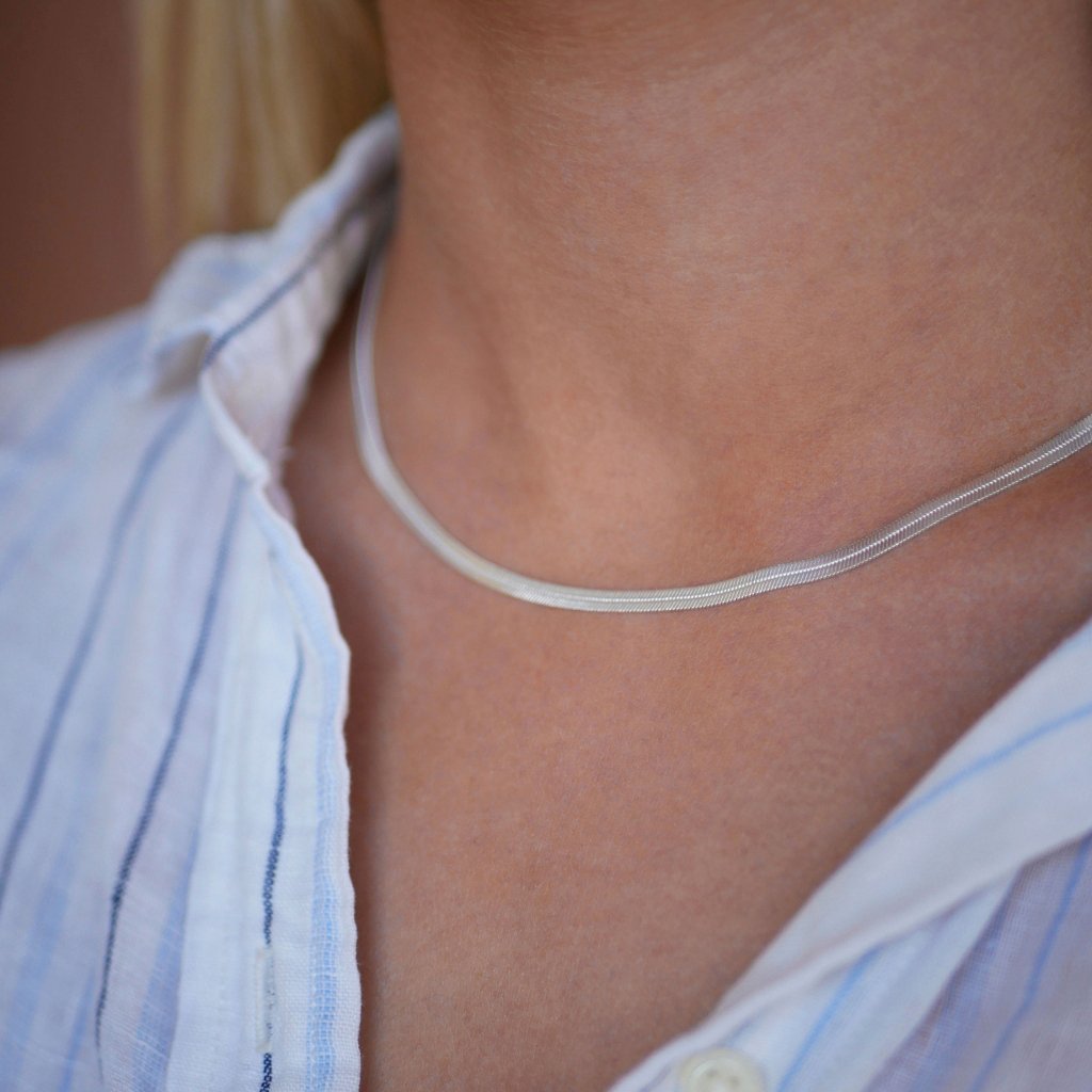 Necklace, Caroline Black Friday Enamel Copenhagen Tilbud