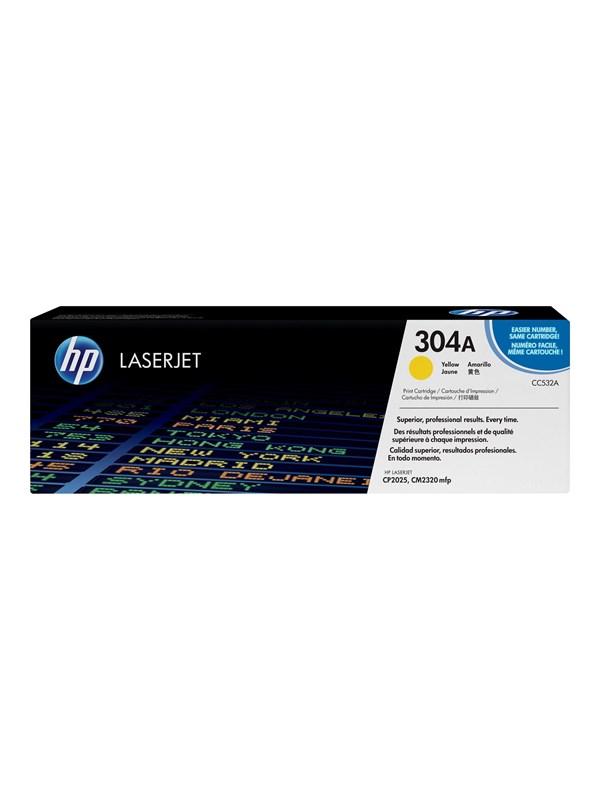 304A CC532A Gul Lasertoner - Black Friday Tilbud!