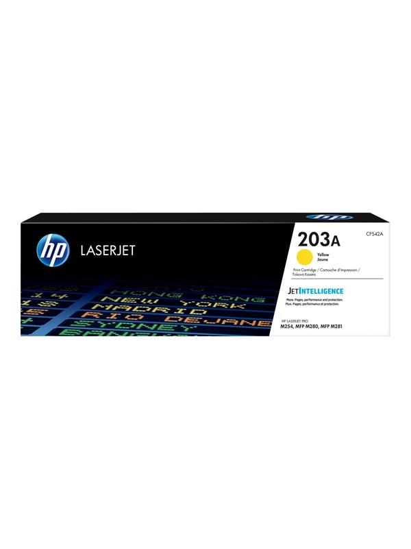 203a   Cf542a Yellow Toner   Lasertoner Gul Black Friday Hp Tilbud