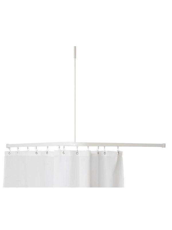 Profil 2001 Vinkelstang 90x90 Cm Hvid - Black Friday Tilbud