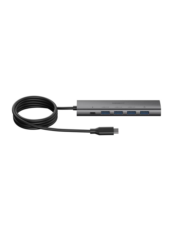 3-i-1 USB 3.0 Hub - 3 Porte - Sølv Black Friday Tilbud
