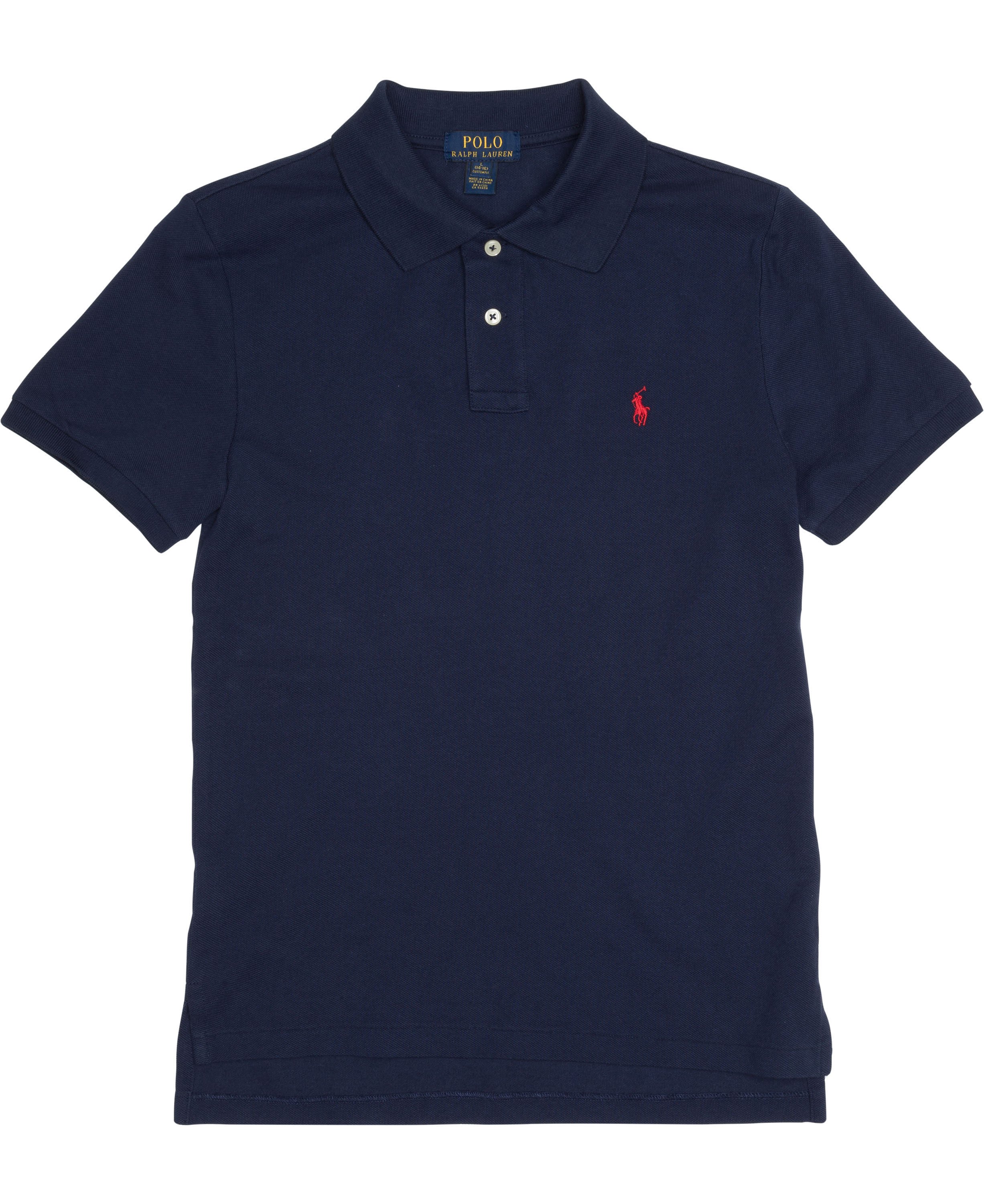 Custom Fit Cotton Mesh Polo Black Friday Polo Ralph Lauren Tilbud