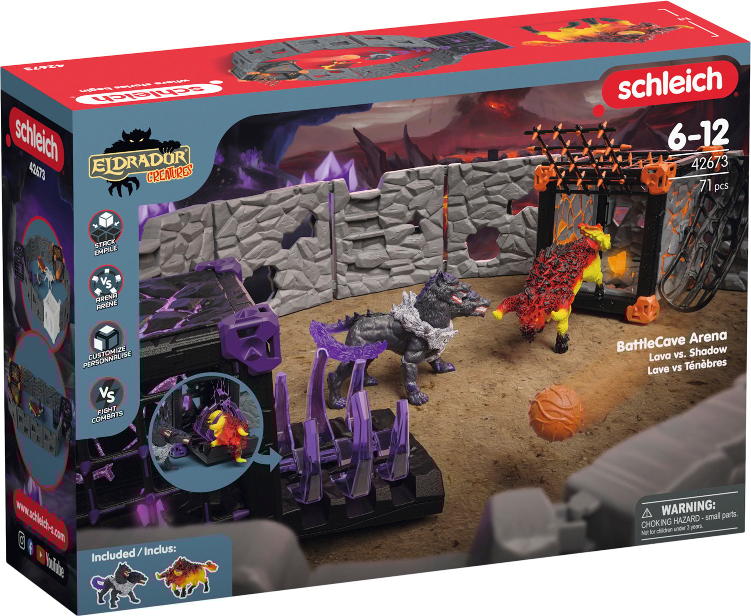 Battlecave Arena Black Friday Schleich Tilbud
