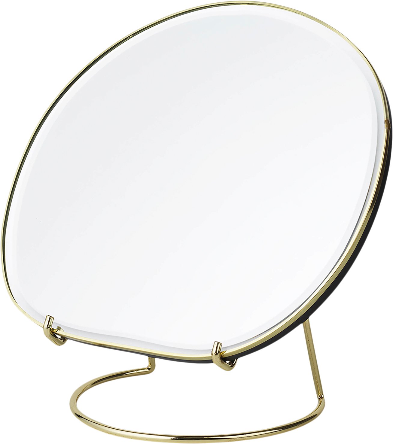 Pond Table Mirror Brass Black Friday Ferm Living Tilbud