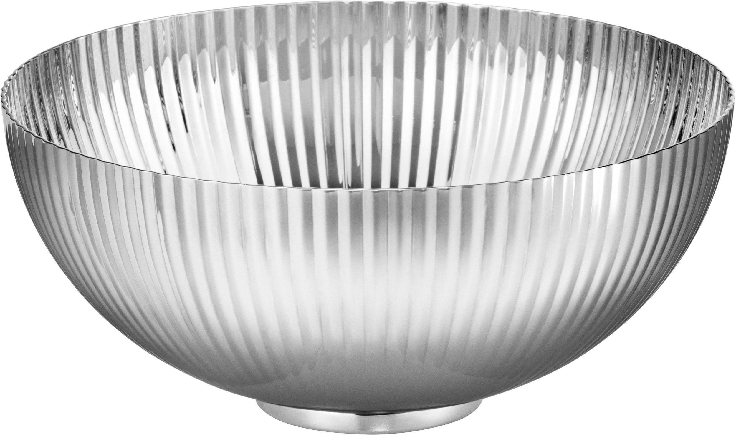 Bernadotte Bowl Stainless Steel Small 130 Mm Black Friday Georg Jensen Tilbud