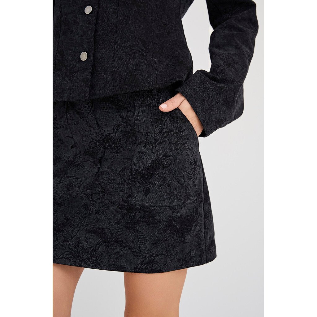 Amelia Skirt Black Friday A-view Tilbud