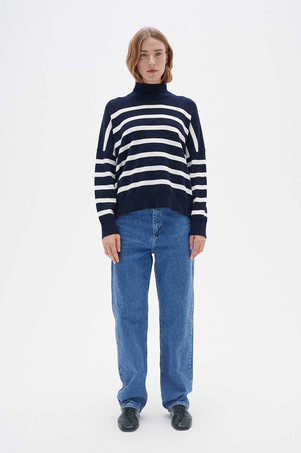 Tenleyiw Turtleneck Pullover Black Friday Inwear Tilbud