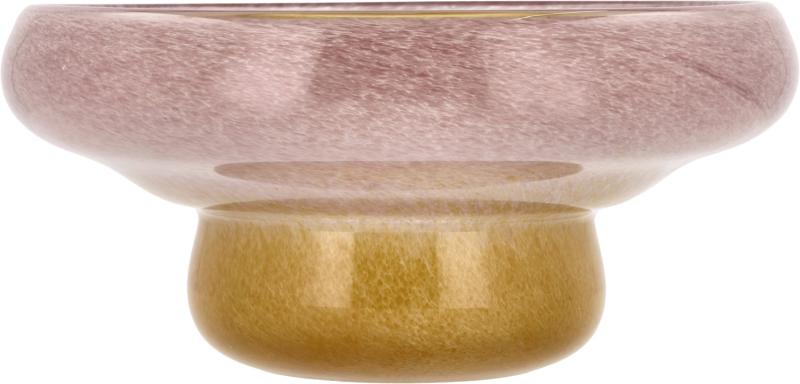 Skål Styles 30 X 13 Cm Rosa Gul Glas Black Friday Villa Collection Tilbud