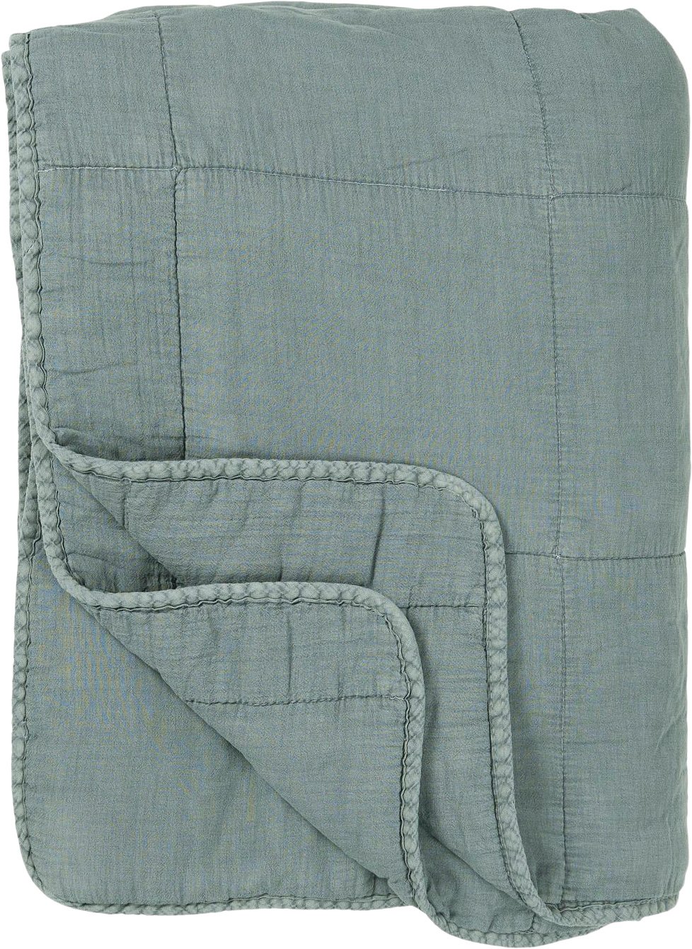 Quilt i Støvblå fra Ib Laursen - Black Friday Tilbud