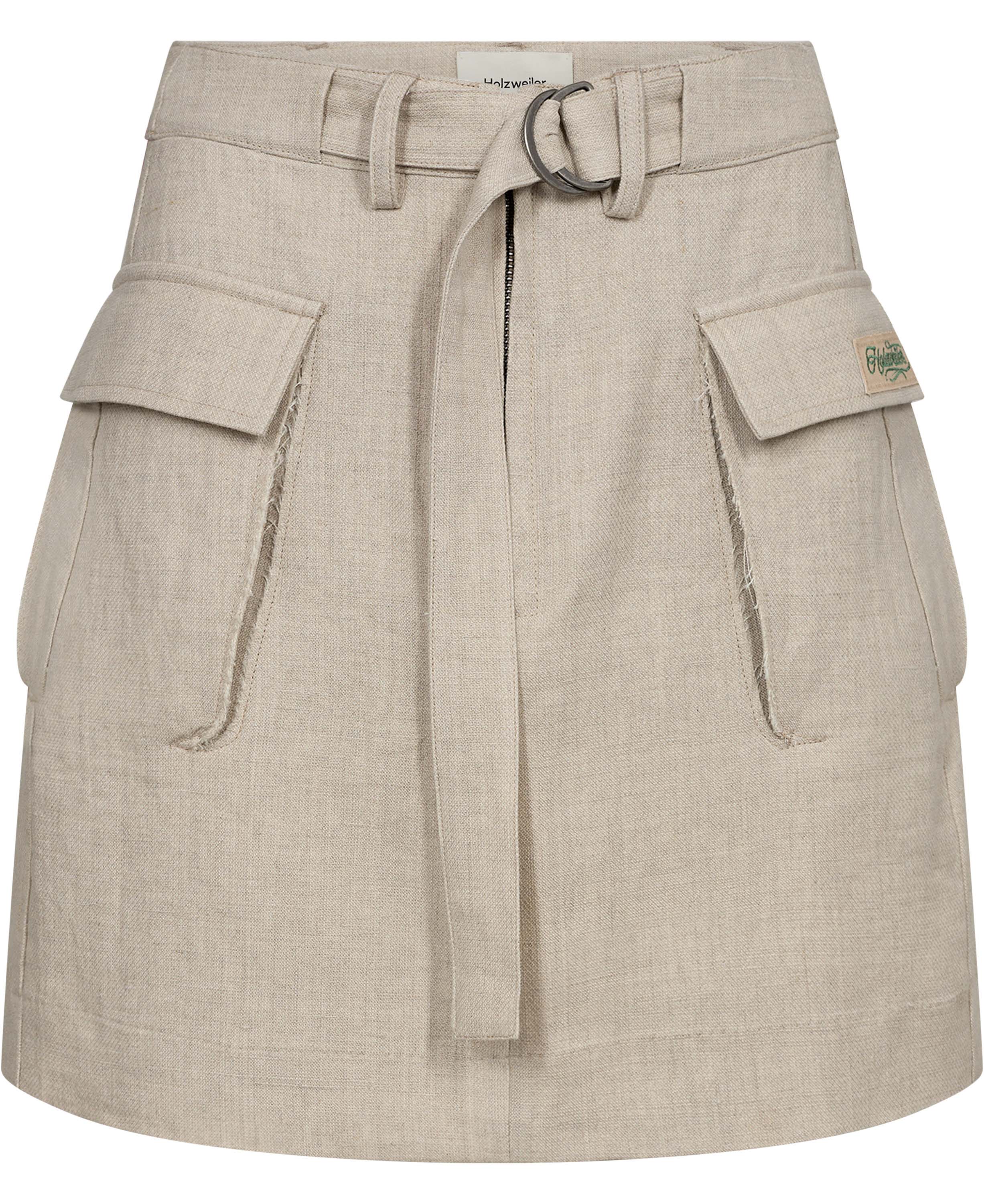 Gorti Linen Skirt Black Friday Holzweiler Tilbud