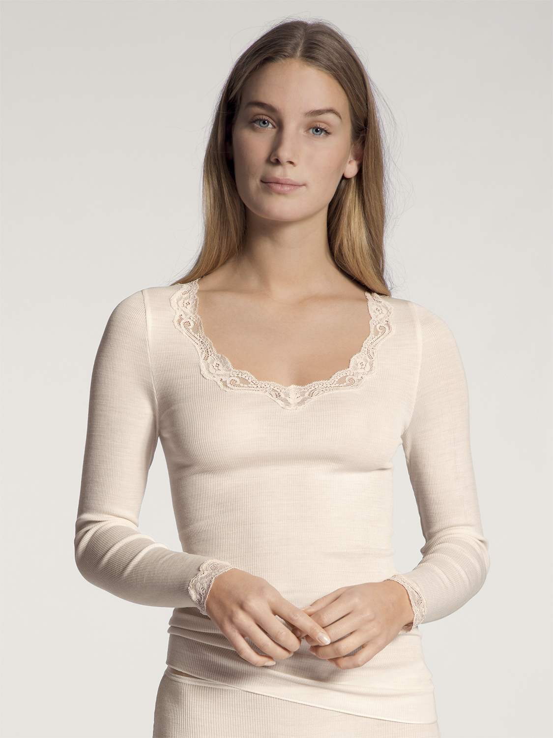 Damen Top Langarm Black Friday Calida Tilbud
