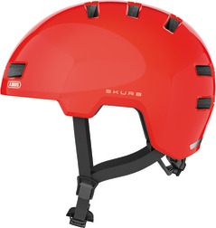 ABUS Skurb Hjelm - Orange Black Friday Tilbud!