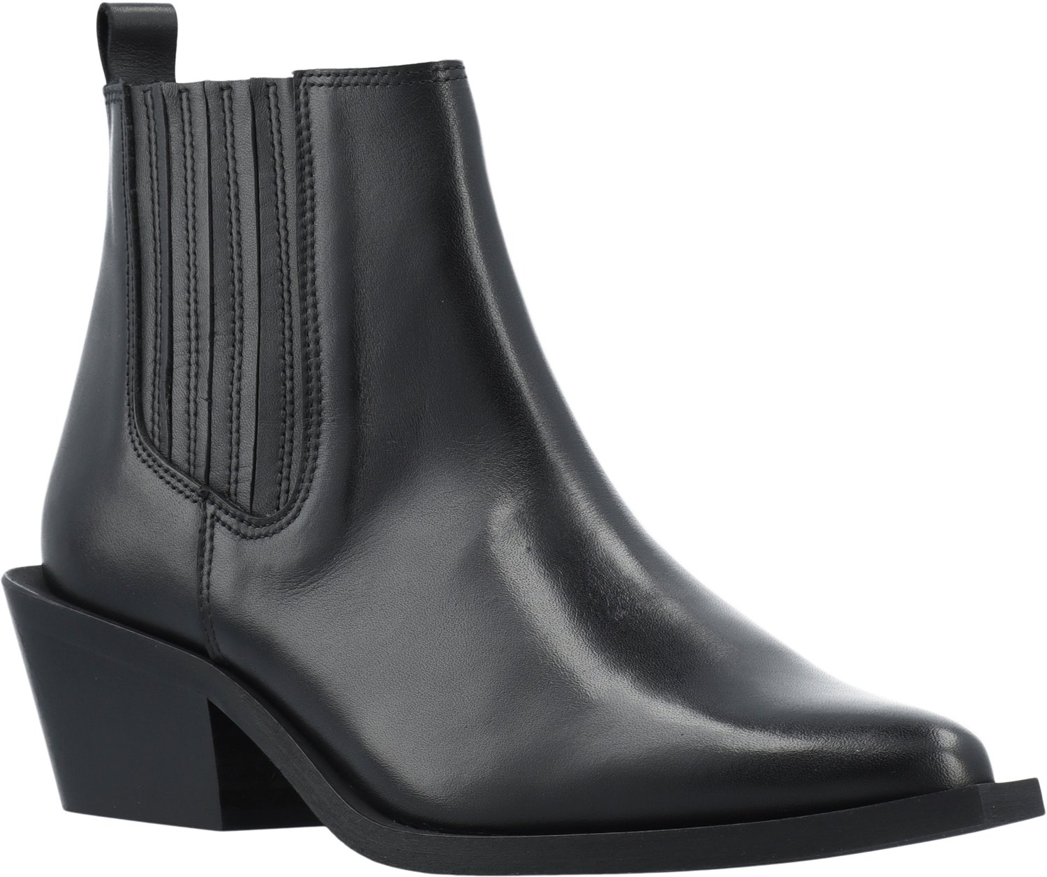 Biamona Western Boot Low Chelsea Crust Black Friday Bianco Tilbud