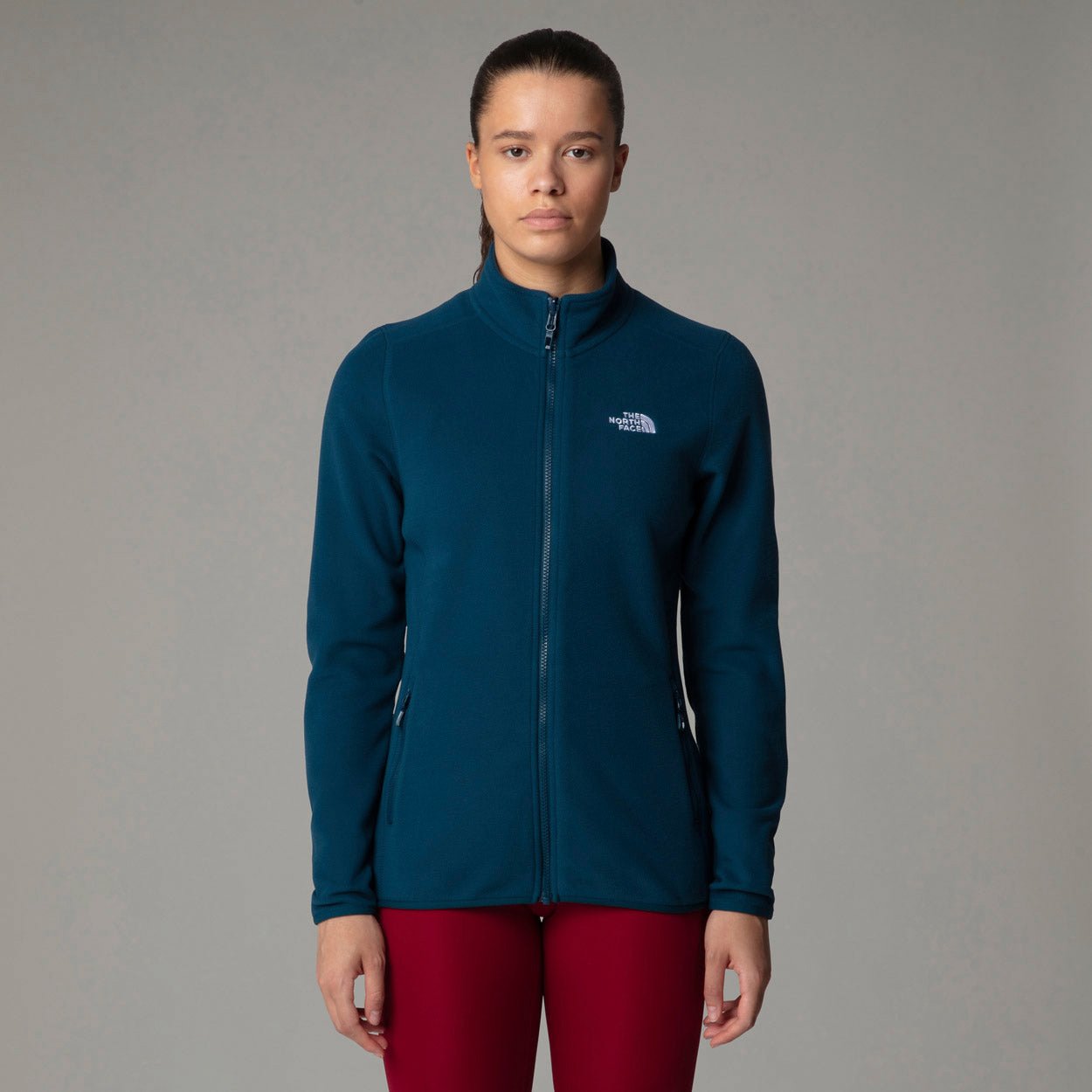 100 Glacier Fz Fleecetrøje Black Friday The North Face Tilbud