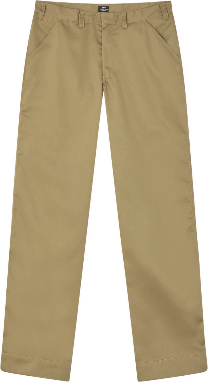 Kansas Mn Twill Trousers Black Friday Mads Nørgaard - Copenhagen Tilbud