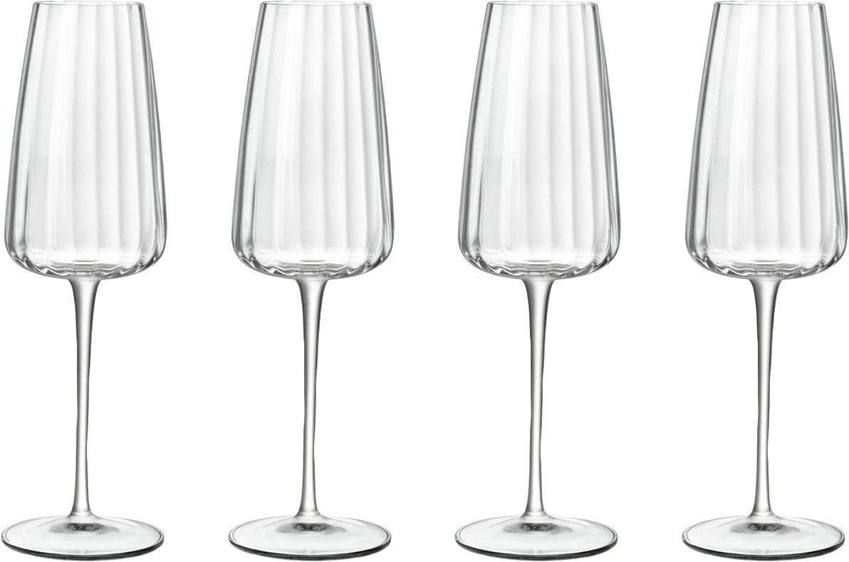 Champagneglas Optica 21 Cl 4 Stk. Black Friday Luigi Bormioli Tilbud