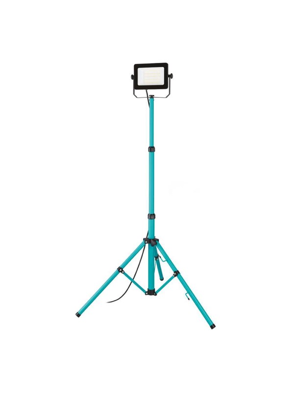 Arbejdslampe Stativ 50w 4500lm Ip65 Turkis Black Friday Eglo Tilbud