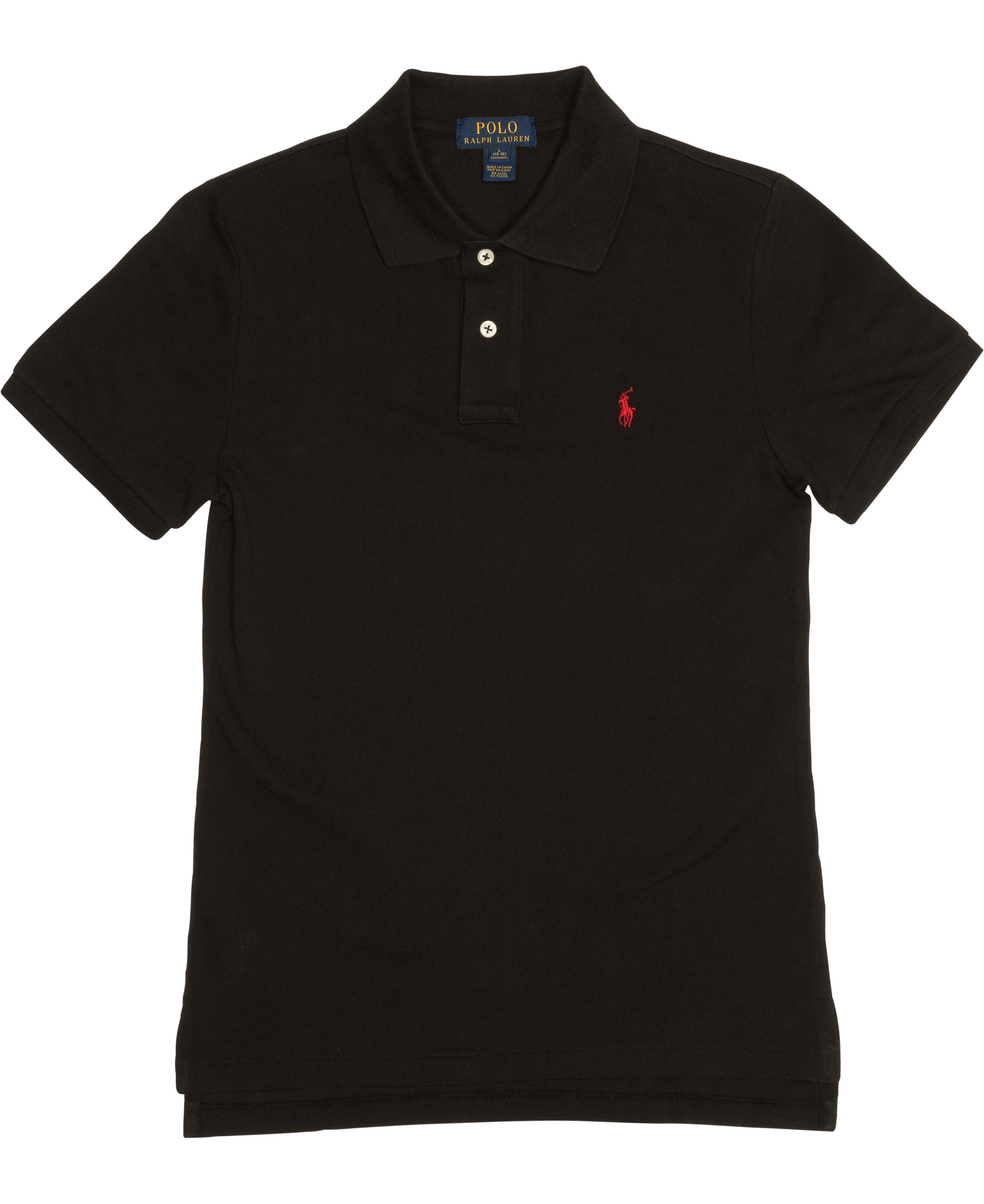 Custom Fit Cotton Mesh Polo Black Friday Polo Ralph Lauren Tilbud